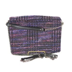 Kate Spade Emerson Place Lenia Tweed, Burgundy Multi Shoulder Bag/Crossbody